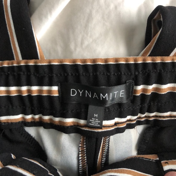 Striped work pants, M, Dynamite, a bit stretchy - Picture 4 of 5